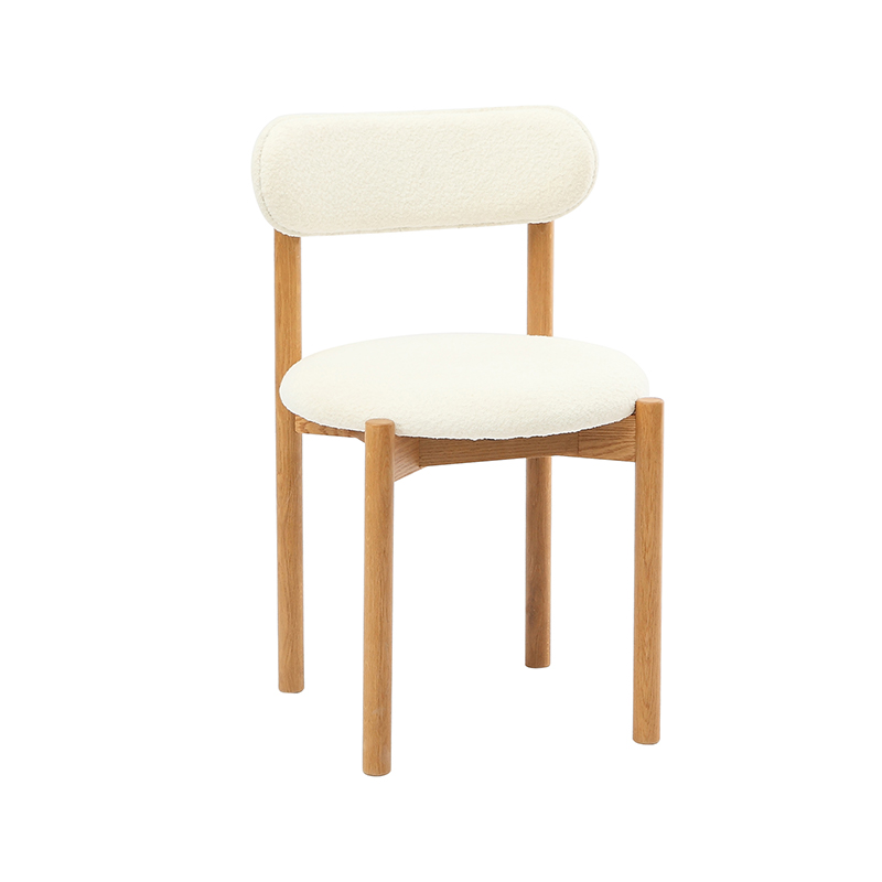 Seat&Back 쿠션이 있는 다이닝 덮개를 씌운 의자